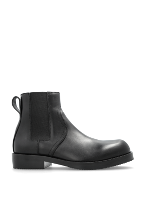 ブーツその他 DRIES VAN NOTEN LEATHER ASYMMETRIC BOOTS Dries Van Noten LEATHER ASYMMETRIC BOOTS | Grailed